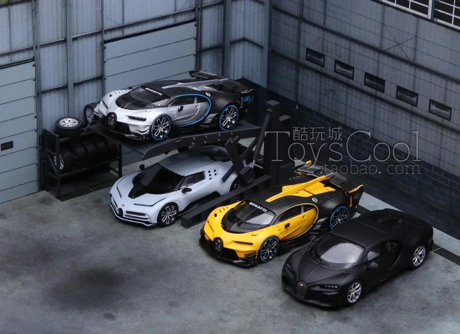 Bugatti Veyron Collection MINI GT1:64MGT Alloy Car Model Toy