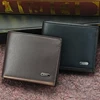 Leather Men Wallets Premium Product Real Cowhide Wallets for Man Short Black Walet Portefeuille Homme Design Purses Coin Bag 1