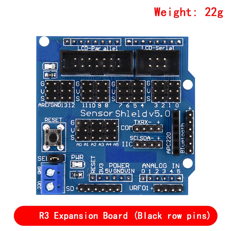 Sensor Shield v5.0 for Arduino UNO R3
