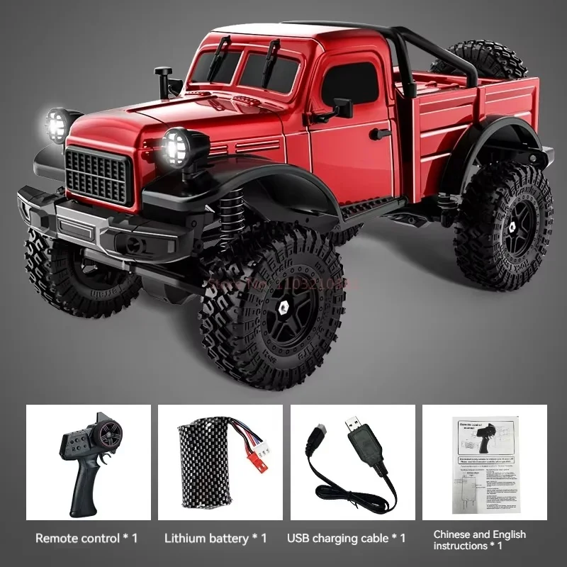 JJRC C8813 Rc Pick-Up Truck 2.4g 4wd Rc Car Climbing Off-Road Vehicle Simulation Model Rc Crawler Car Toys Gift For Kids Adult 6