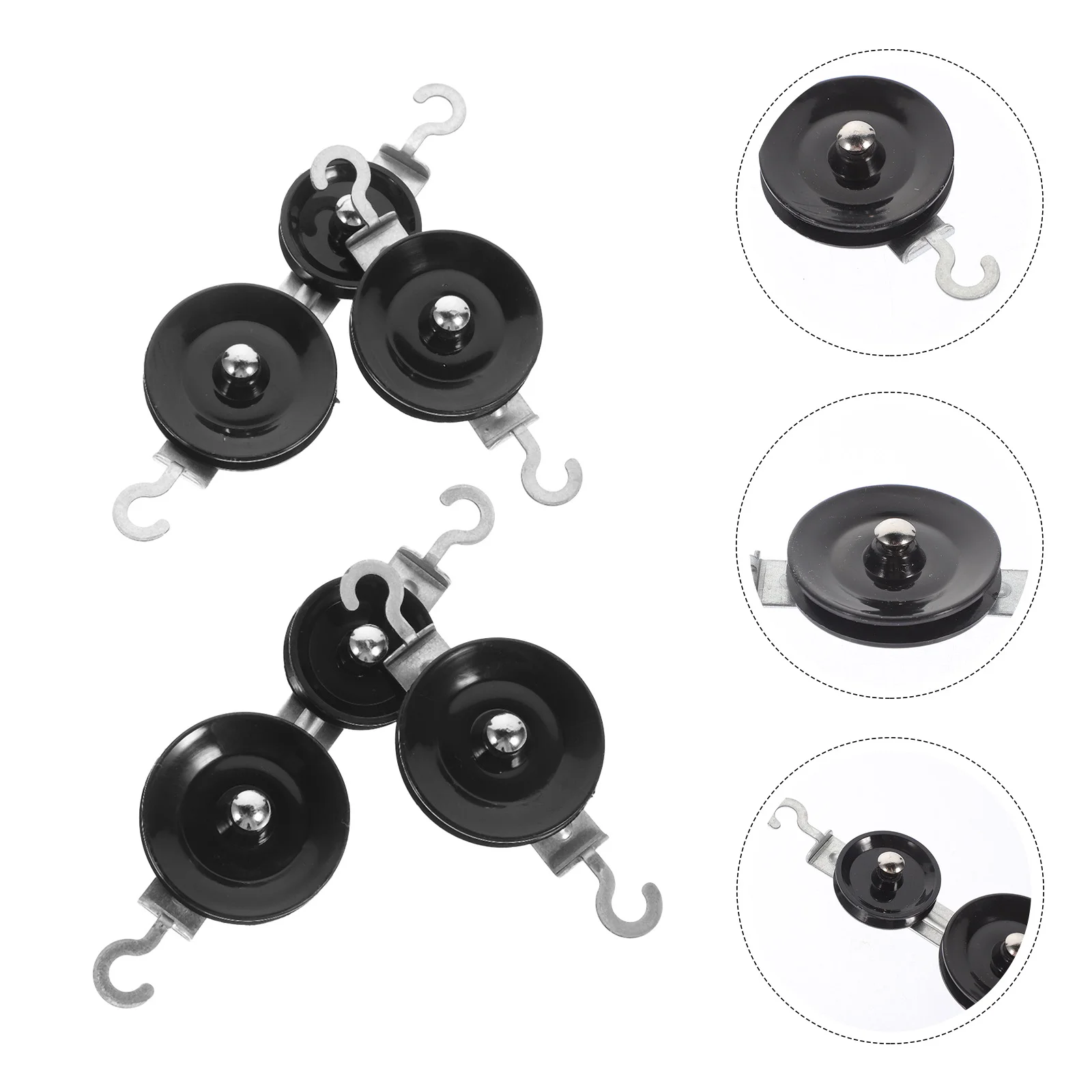 Pulley Experimental Equipment Physics Teacher Supplies Educational for Science Project Teaching Tool Physical Mechanics Hooks 3
