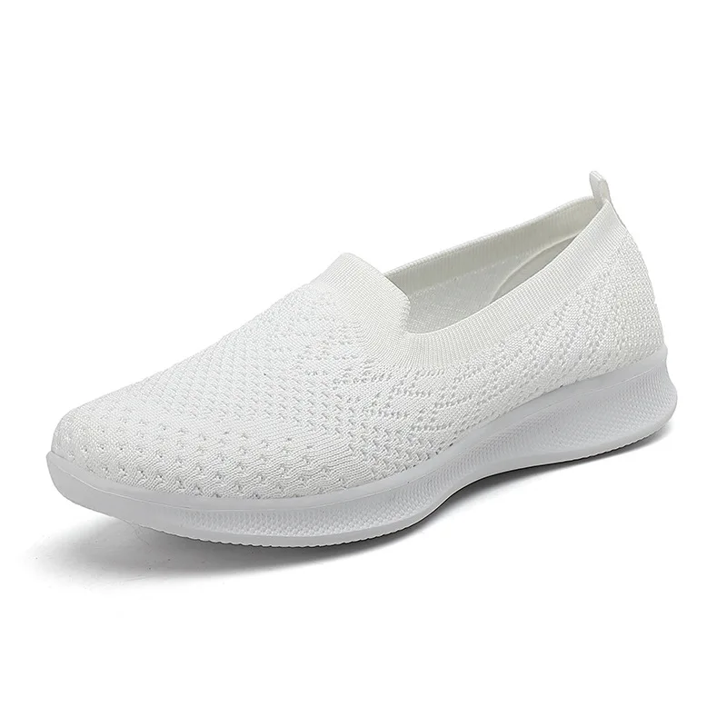 

New Women Sneakers Outdoor Breathable Sneakers Women Walking Shoes Women Loafers Chunky Sneakers Slip on Shoes Large Size 35~42