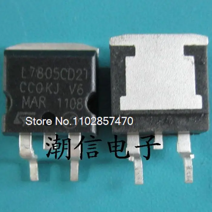 

20PCS/LOT L7805CD2T TO-263