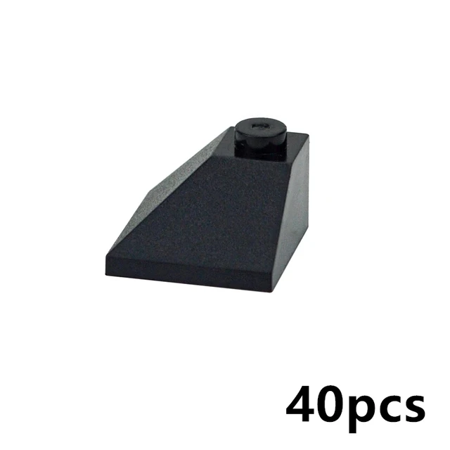Creative Educational Building Block Roof Tile Slope - Thick Figure Assembly Toy Set