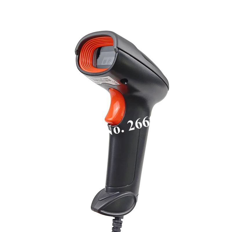 1D 2D Barcode Scanner Handheld Bar code Scanning USB 1.8m Cable Barcode Reader for Supermarket POS