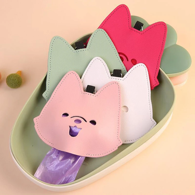 Dog Poop Bags Holder Biodegradable Waste Bag Dispenser for dog poop bag holder