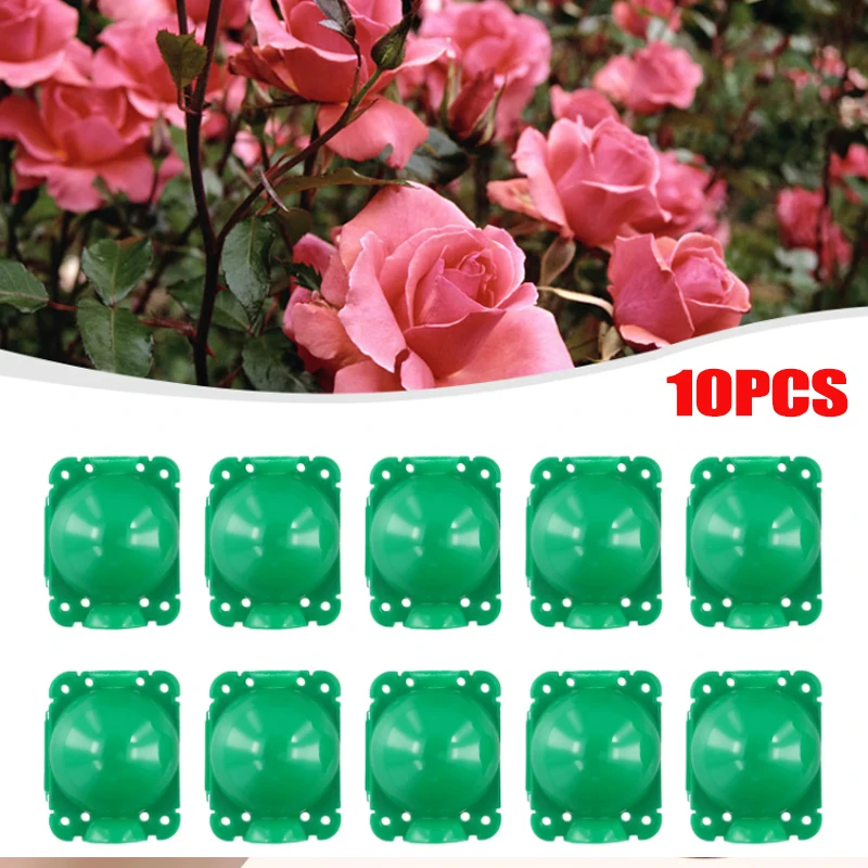 5/10Pcs Plant Rooting Equipment High Pressure Propagation Ball Garden Graft Box Plant Hydroponics Propagation Graft Nursery Box plant rooting box plant rooting pot hydroponic gardening kit hydroponic planting tools