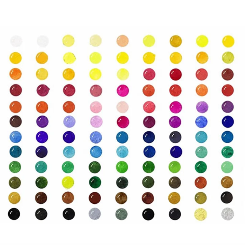 Holbein Watercolor Paint Set Mini 1ml Handmand Sample 24/48/108 Colors Original Water Color for Painting Art Suppliers watercolor painting set watercolor paint watercolor pigment