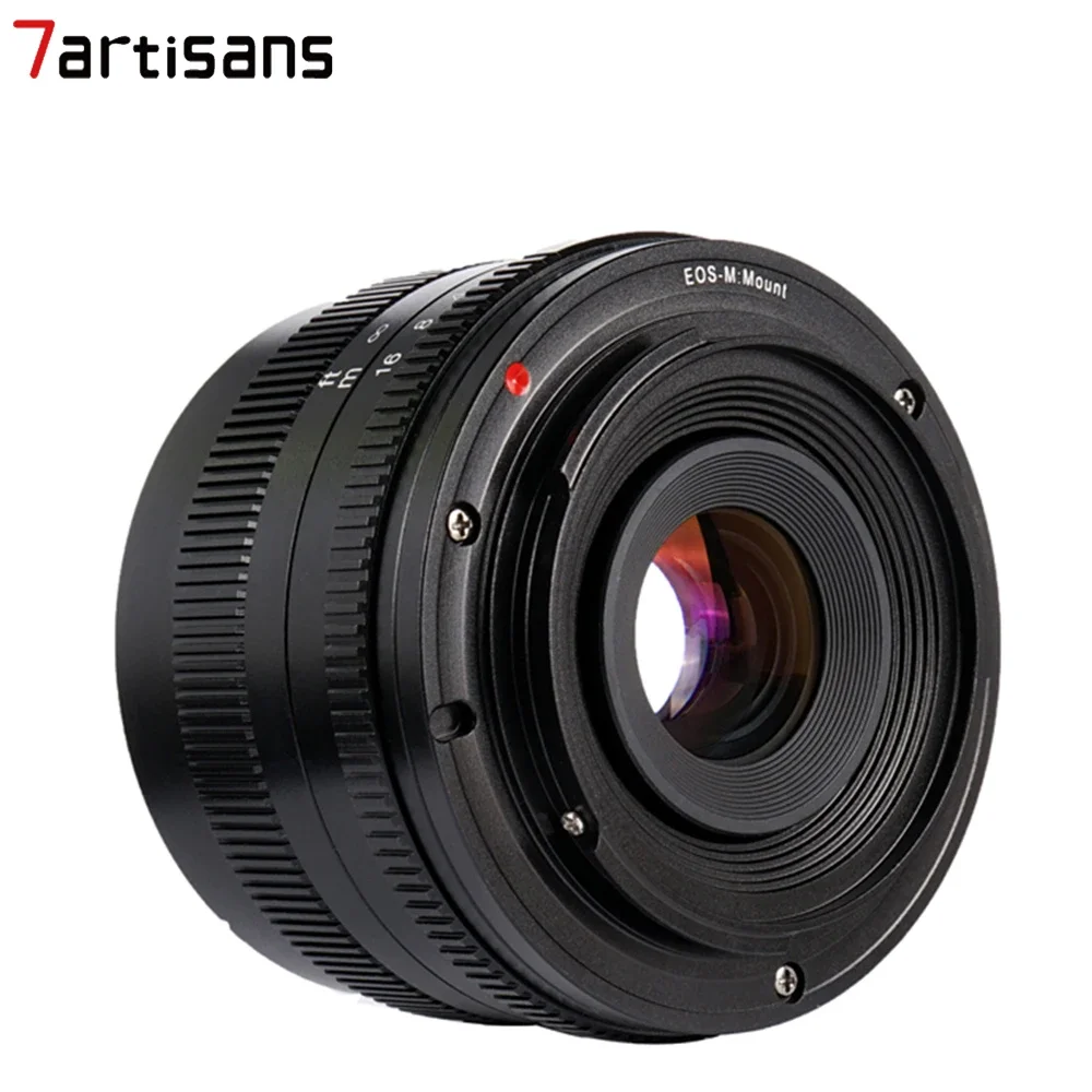 7artisans 50mm F1.8 APS-C Large Aperture Portrait Prime Lens For Sony E Fuji X C