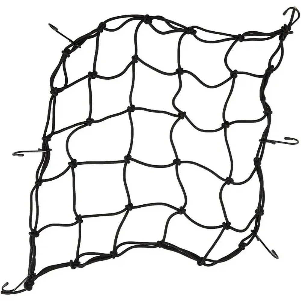 탱크, 헬멧 및 장 범용 오토바이 그물망, 후크가 있는 탄성 그물망 커버, 실용적인 보관 액세서리