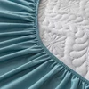 Waterproof Fitted Sheet Quilted Mattress Cover Mattress Protector for Home Hotel Twin Full Quuen King 160x200 140x200 Bed Cover 5