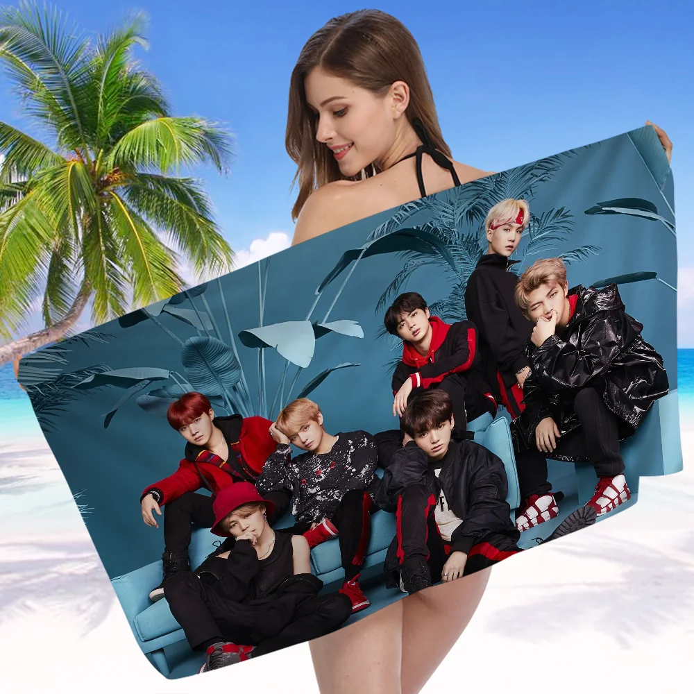 Dynamite Kpop Boys Big Microfiber Beach Towels Quick Dry Towel Sand Beach Towels Pool Towel For Travel Swim Pool Yoga 5