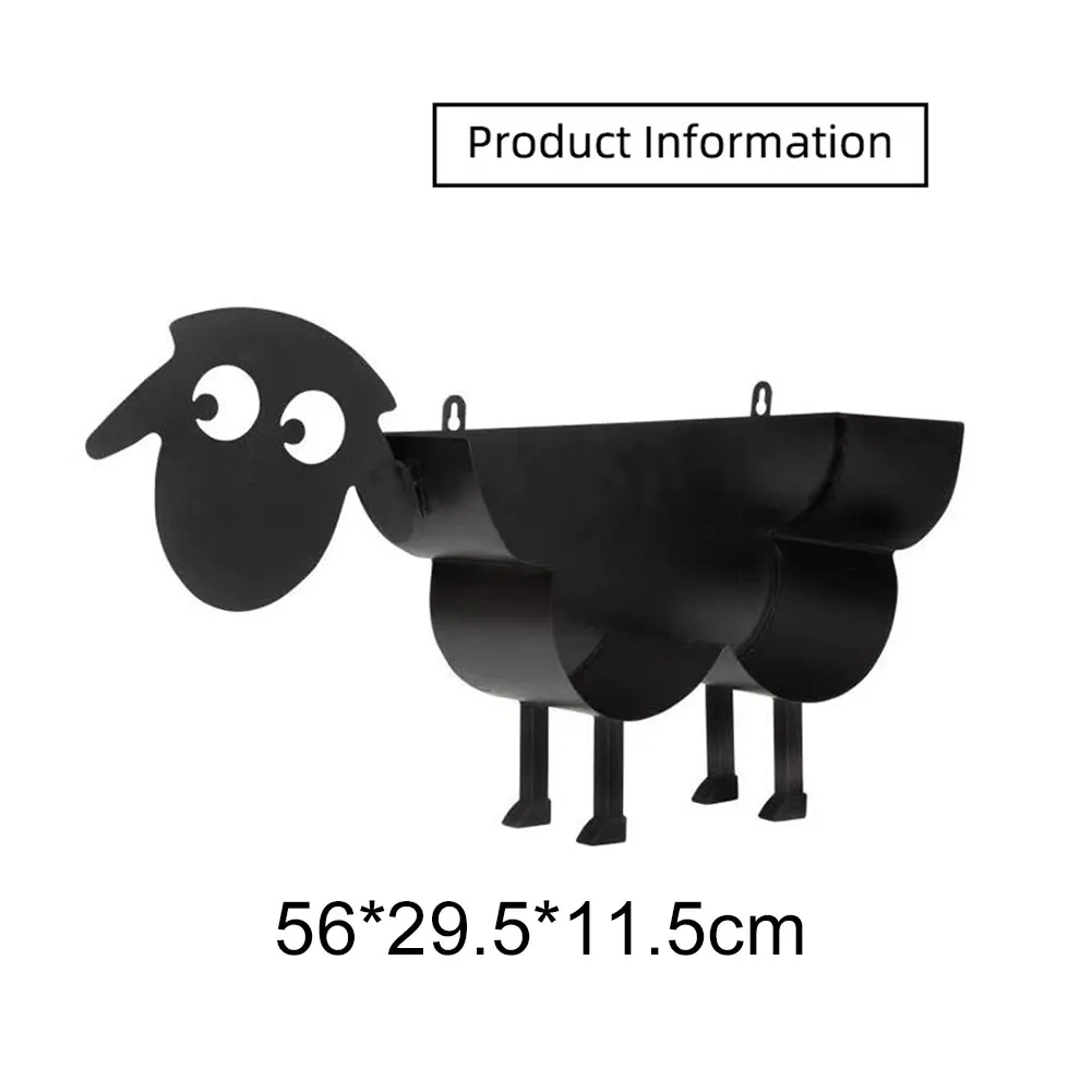 Metal Free Standing Toilet Tissue Holder Space Saving Dog Sheep Shaped Roll Paper Decorative Rack Bathroom Product