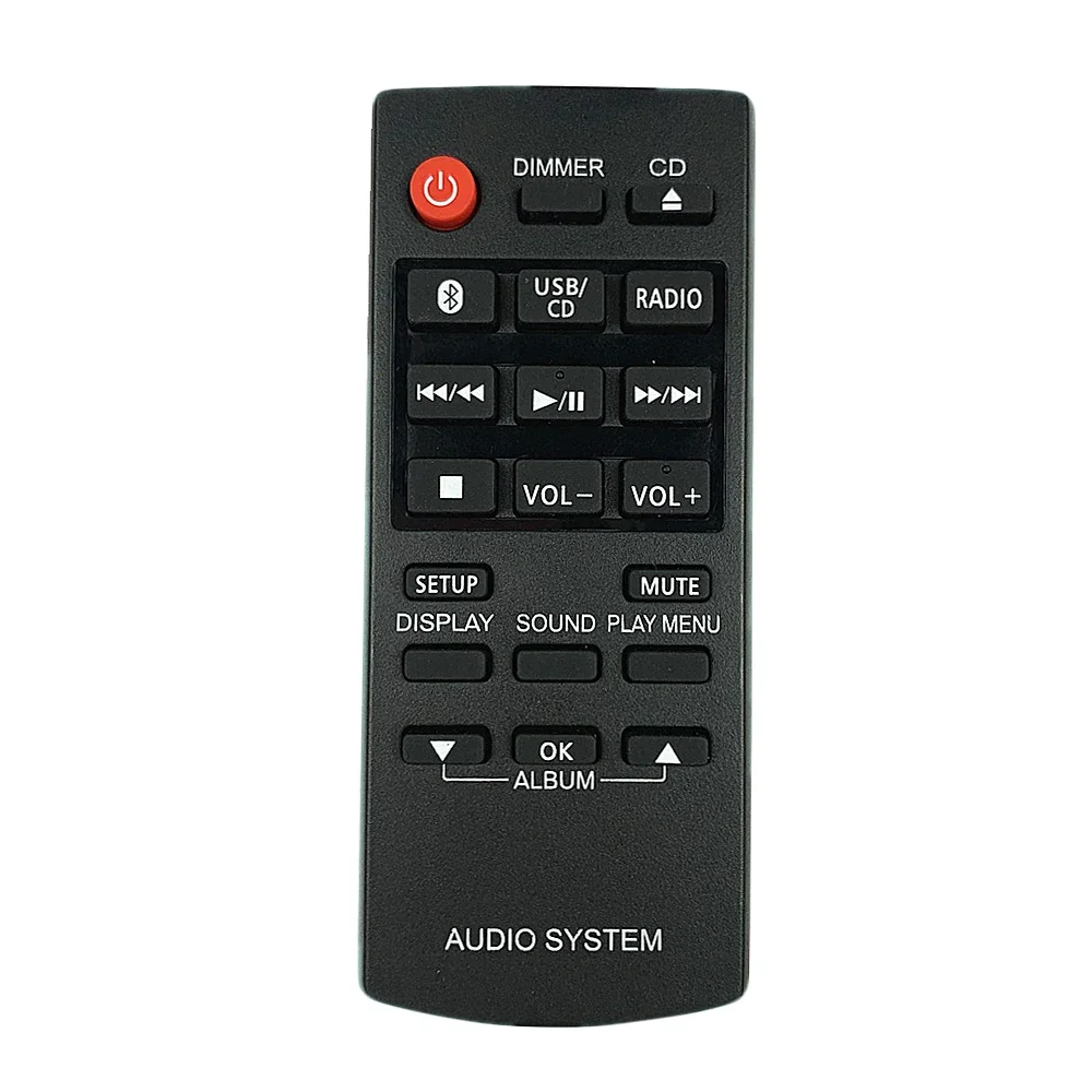 파나소닉 SC-PM250EG SA-PM250 SC-HC39 SA-UX100 SA-AKX200 용 리모컨, 컴팩트 마이크로 Hi-Fi 스테레오 시스템