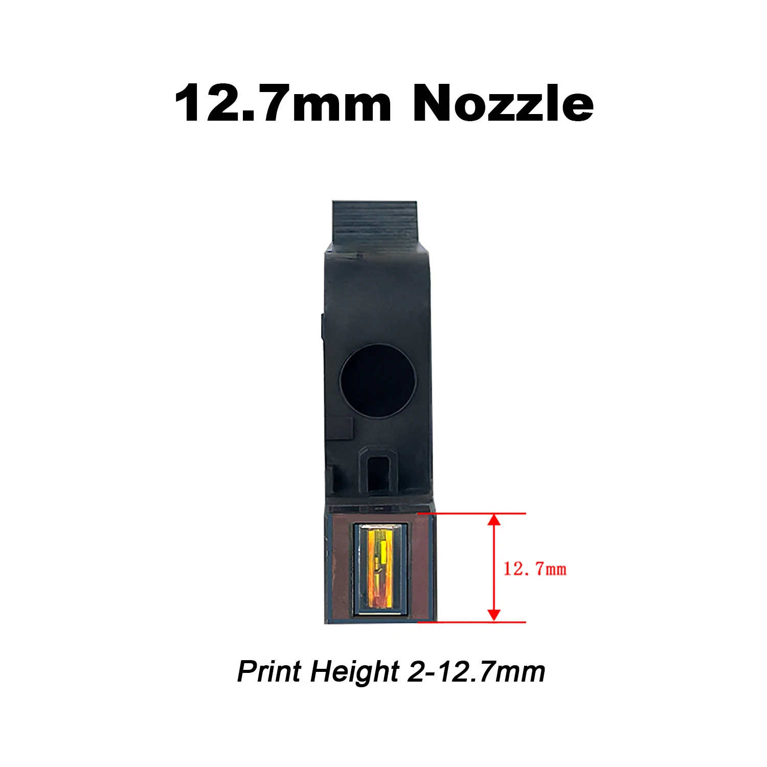 JS12 12.7mm Handheld Printer Ink Cartridge 1-5PCS Fast Dry Eco Solvent 600DPI Th