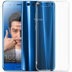 Coque de téléphone en TPU souple transparent - Housse arrière en silicone protectrice à 360°