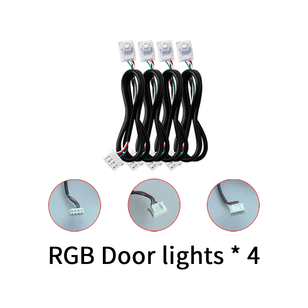 รูปสินค้า หลอดไฟ LED สายยาว 4 สาย ควบคุมผ่านแอปพลิเคชัน