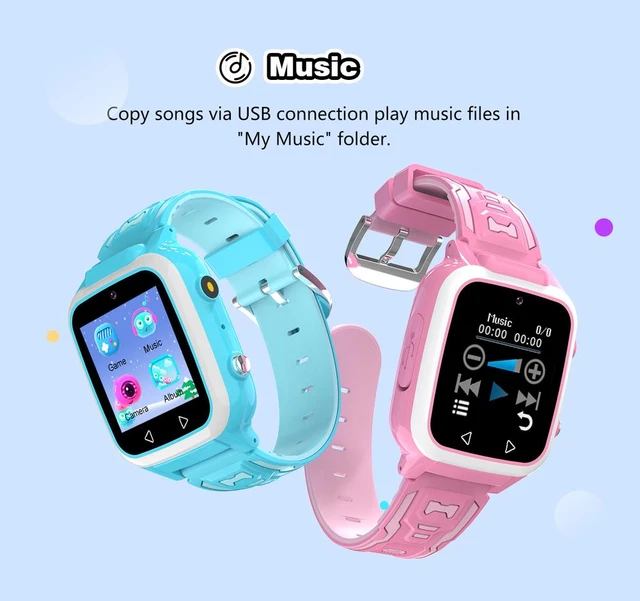 Montre Connectée pour Enfant Garçon et Fille, Podomètre Statique