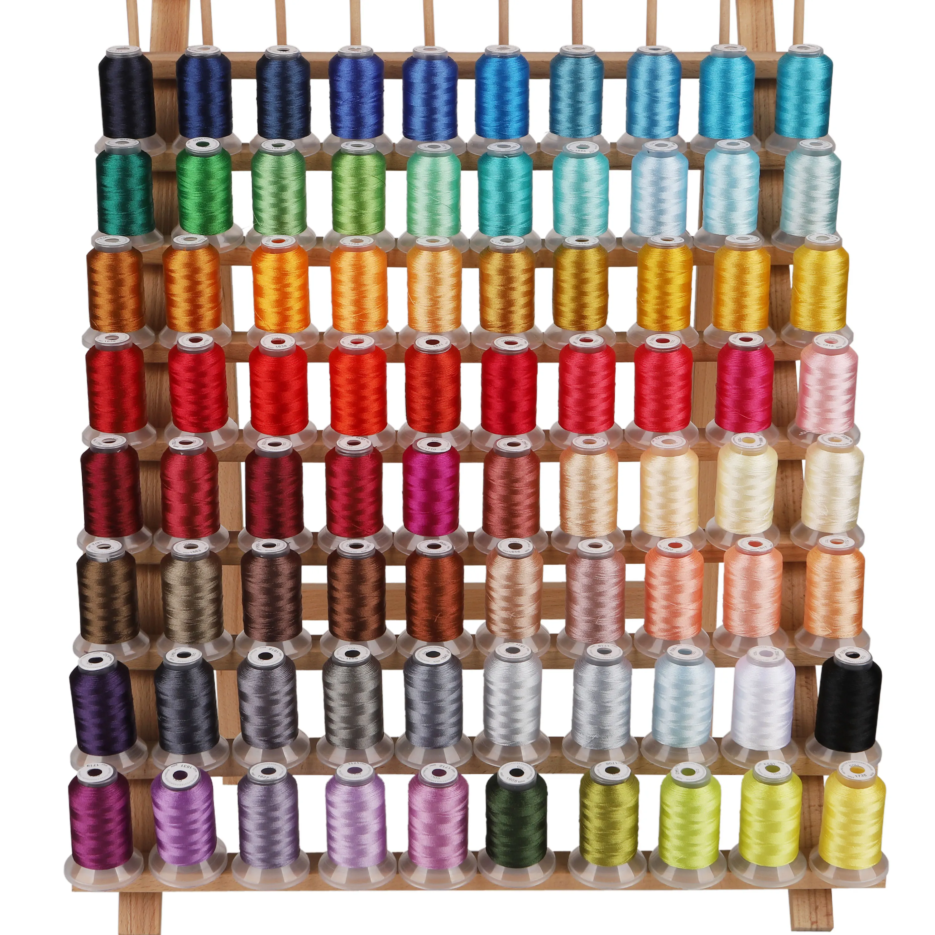 263255-c7ce77.jpg 80 New Madeira Colors Embroidery Thread Set – Premium 40WT Polyester 500M Spools for Brother, Babylock, Janome & Singer Machines - Image 1