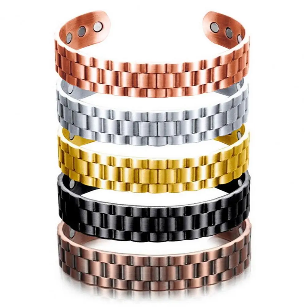 Magnetic Copper Prostate Wristband Prostate Improves Circulation Promotes Healthy Function Antioxidant Protection Bracelet magnetic bracelet