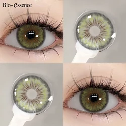 Vibrant Color Contact Lenses - Blue & Pink (Cleopatra Green)