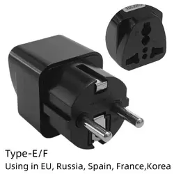 Universal Travel Plug Adapter | Compact Design for Global Use in US, EU, AU, and UK Sockets (A3)