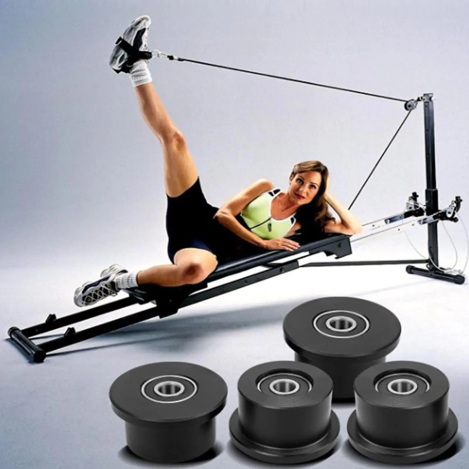 NEW Fitness Equipment Roller Quiet Smooth Replacement Parts Elliptical Machine Replacement Leg Roller For Indoor Commercial Gym