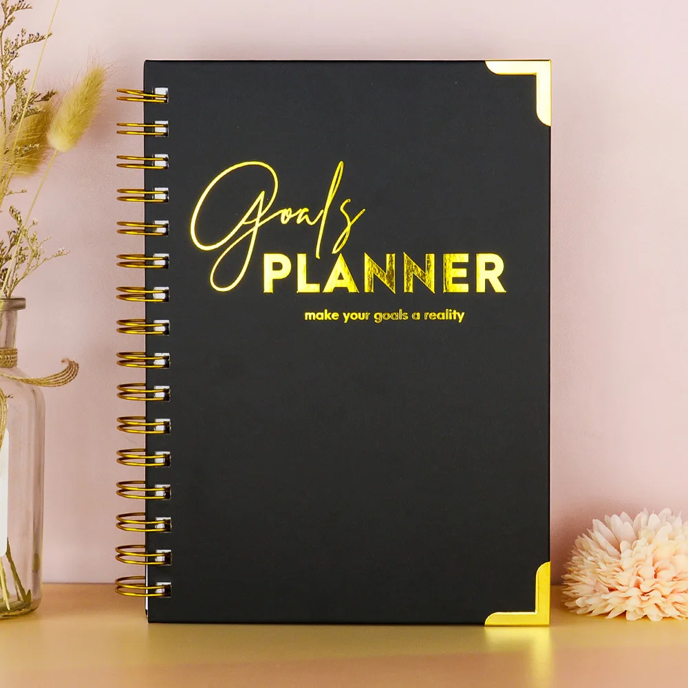 Ayeitsg Undated Weekly Planner - A5 Spiral Bound Habit Tracker & To-Do List Notebook, 5.7x8 Inches, Morandi Blue - View #10
