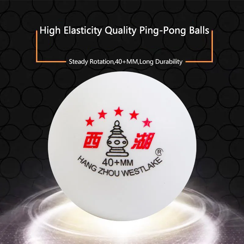 Description Picture 3 of itemWESTLAKE 5 Star Table Tennis Balls Professional Standard 40+mm ABS Material Ping Pong Balls for Training Amateur Game