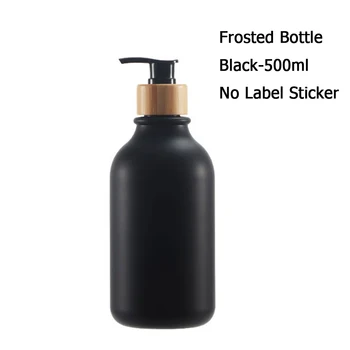 1Pcs 500Ml สีขาว Soap Dispenser แชมพูขวดห้องน้ำสบู่ขวดขนาดใหญ่-ความจุโลชั่นกดพลาสติกขวด 15