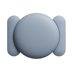 Magnetic Silicone Holder Case for GPS Tracker Anti - lost Mount (GRAY)