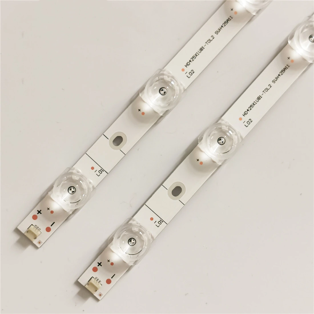 Conjunto Tira Conduzida para Hisense tv 43r6e3 43h6g 43r6090g 43h6570g Jl.d425e1330003bs-m_v02 Hd425x1u81-t0l2 T0l3 43r6000gm 43 Peças - Imagem 3