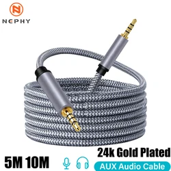 Premium Quality 3.5mm TRRS 4-Pole Audio Cable for Mobile Devices and Headsets