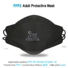 LAIANZHI FFP2 Fish mask CE certification protective mask pm2.5 hygiene mask Fast delivery sport ffp2mask respirator mask mouth 2