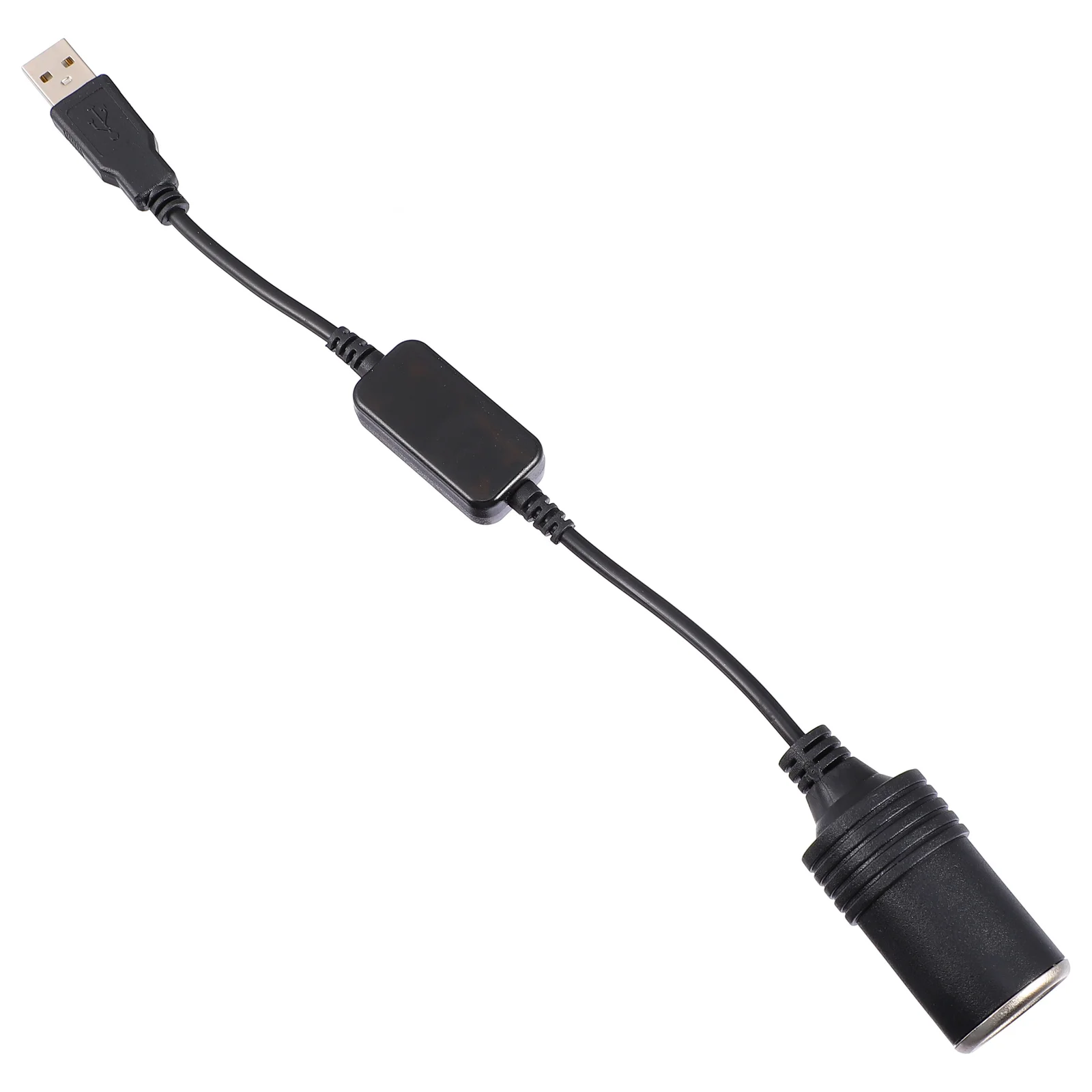 

5 V Cigarette Lighter Female Seat Power Converter Lighters USB to Socket Copper Wire Cable