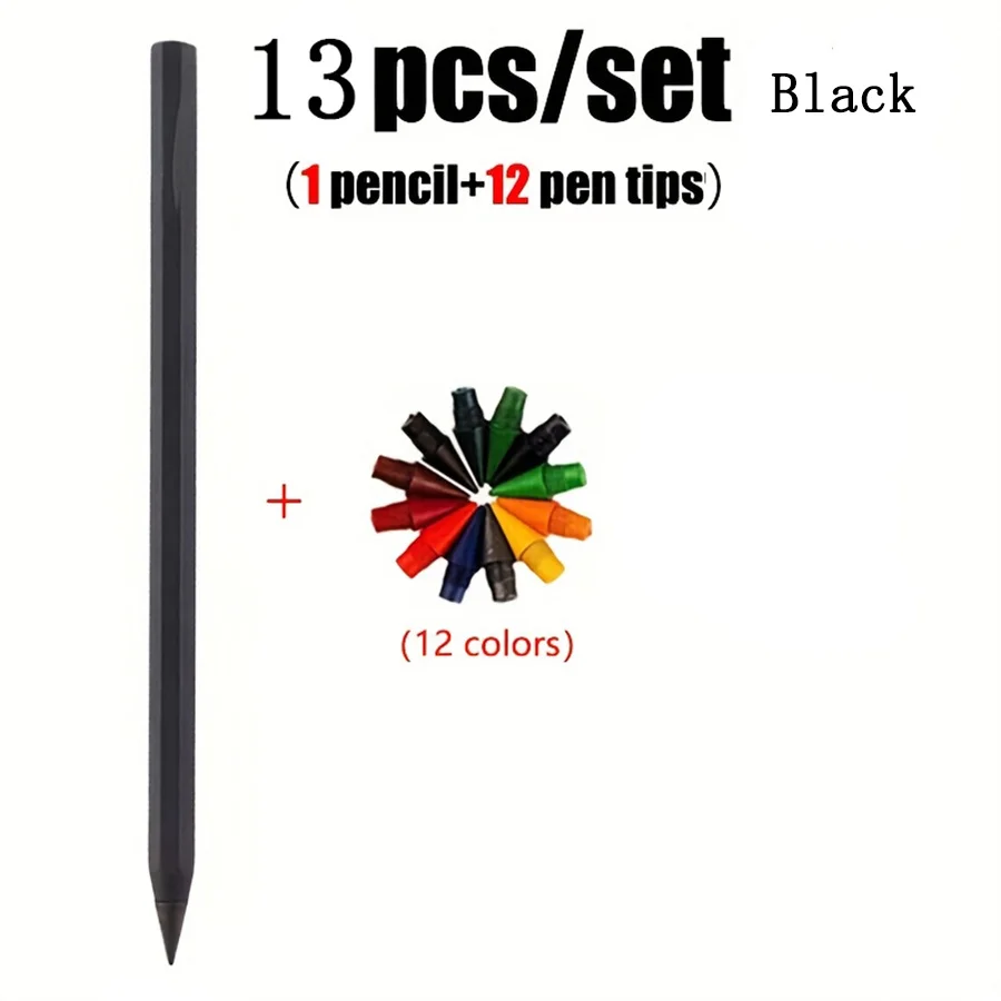 Deluxe Refillable Metal Pencil Set - Premium Finish