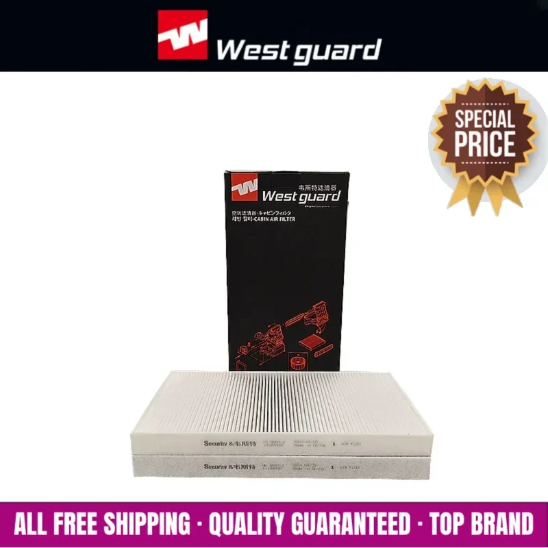WESTGUARD MK9587-2 CABIN FILTER For MG MULAN EV MG 4 EV IM MOTOR L7 2Pcs air filter