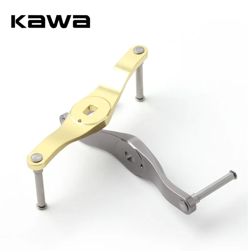 kawa New Fishing Reel Handle Aluminum Alloy Materails Assembly Hole Size 8x5mm Length 105mm Handle Reel Rocker Accessory For DIY