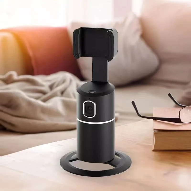 INRAM-Automatic Tracking Shooting Gimbal AI Camera Recognition Face Track 360 Rotation Intelligent Follow Live Shoot Gimbal Stabilizer