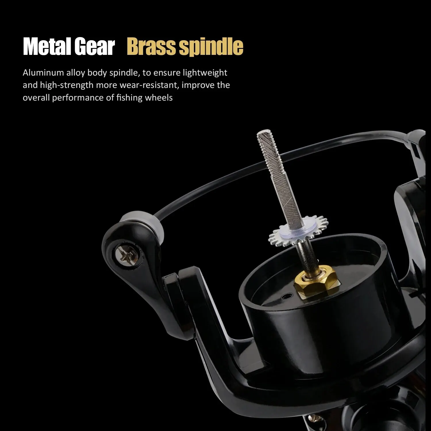 Huidiao 500/800 Series Spinning Reel – 5.2:1, 5KG Max Drag 5