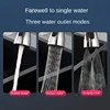 1pc Faucet Extender 360 Rotation Sprayer Kitchen Taps Anti-Splash Tap Booster Shower and Water Saving Faucet Three Modes 5