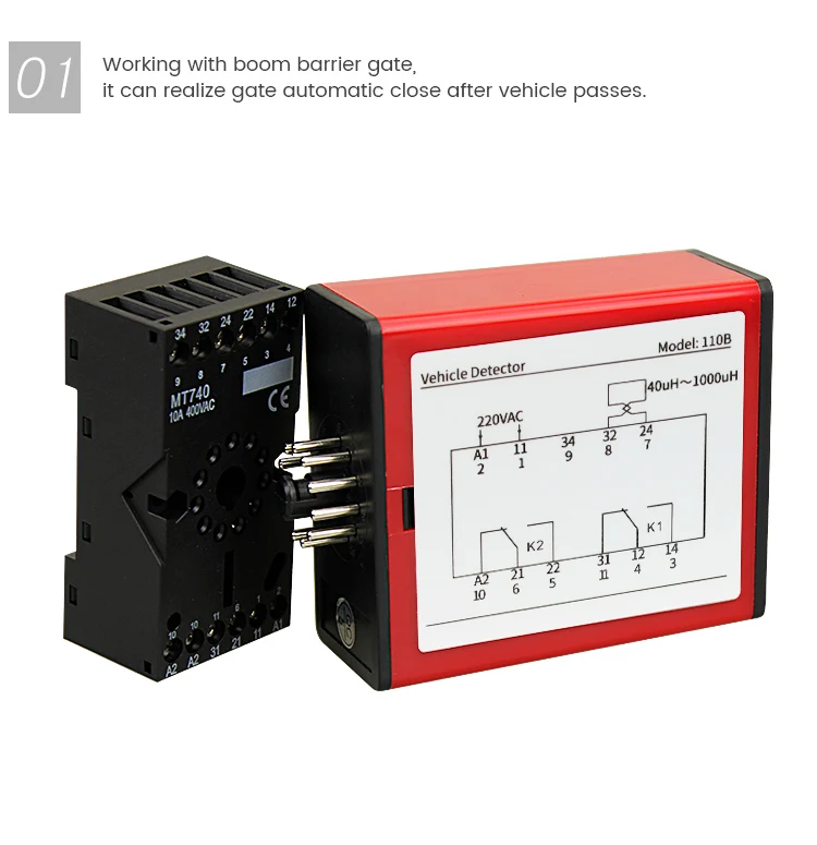 110V / 220V Single Vehicle Door Detector For Gate