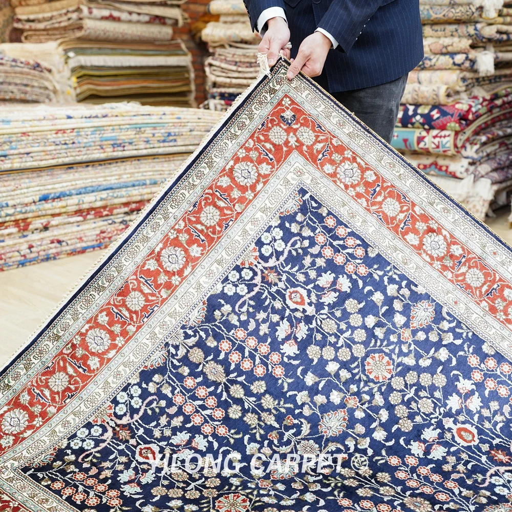 Рисунок 5 - 122x183 см Топ синий узор турецкий