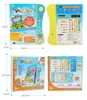 Smart Talking Book Kids Toys English Arabic Learning Machine Electronic Sound Early Learning Books for Kids  Preschool Best Gift 5