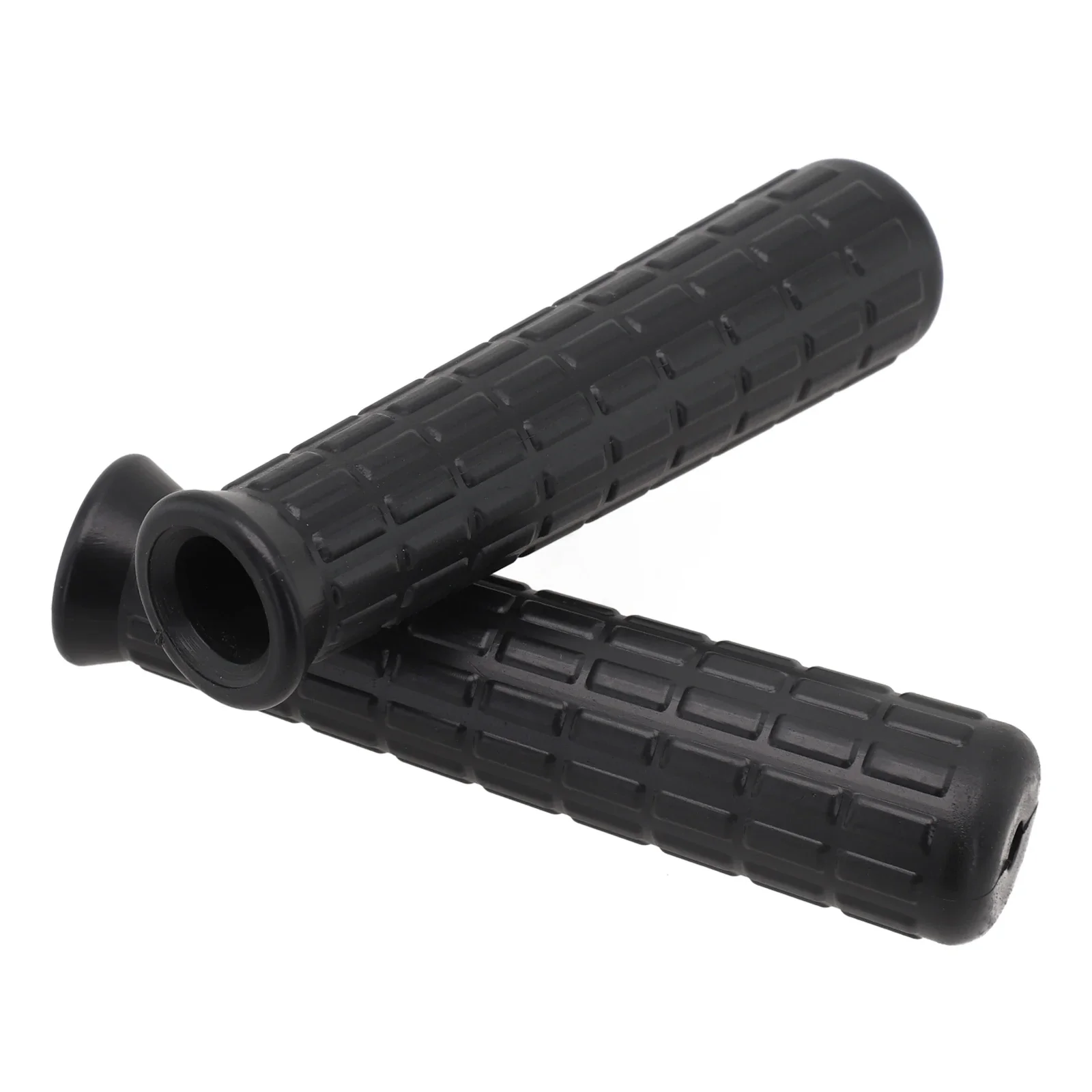 2pcs Wheelbarrow Handles Rubber Round Tubes Anti-Skid Shock Absorption Universal Weatherproof Replacement Handle Cover 12-32mm
