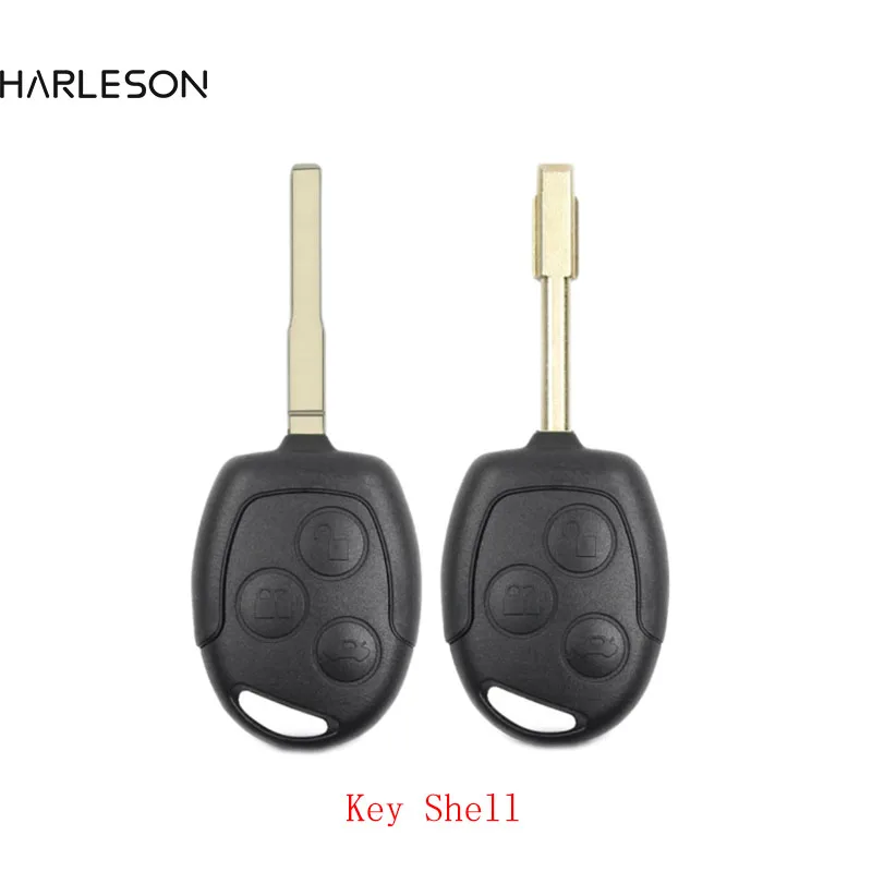 Remote Key Shell 3 Buttons For Ford Mondeo Fusion Focus 2 Fiesta Galaxy C-Max S-Max HU101 Blade Key Fob Case