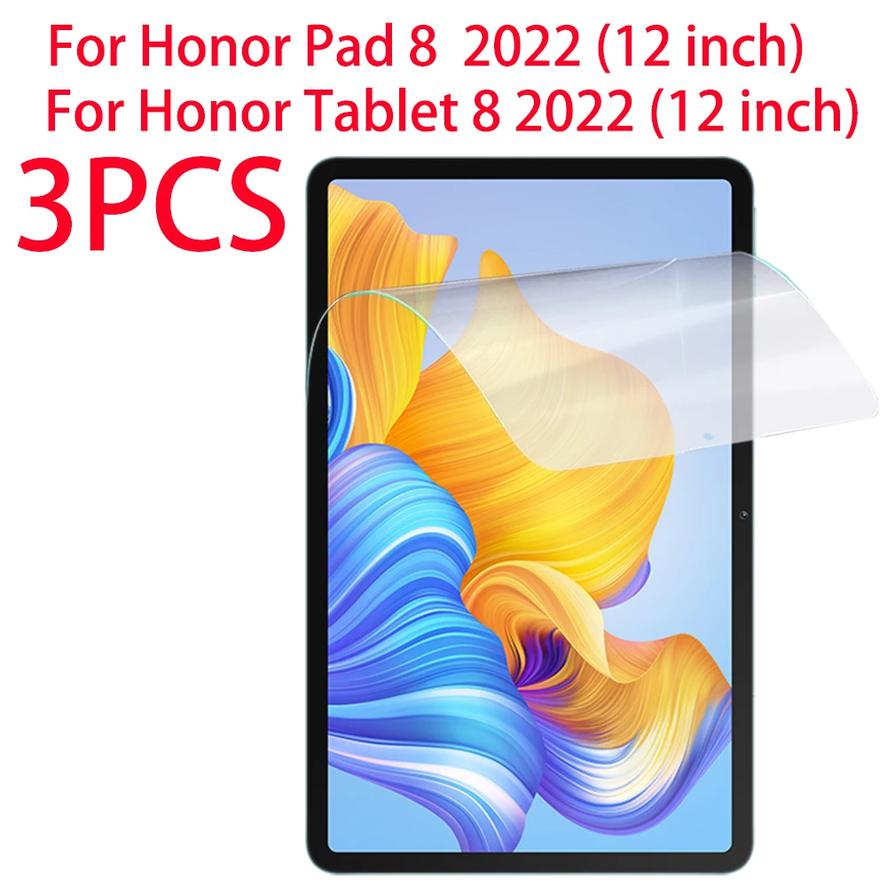 

Мягкая защитная пленка для Huawei Honor Pad 8 2022 12 дюймов, 3 шт.