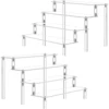 1-5 Tier Acrylic Display Stand Clear Display Riser Rack for Cupcake Perfume Doll Décor Organizer Amiibo Funko POP Figures DC05 1