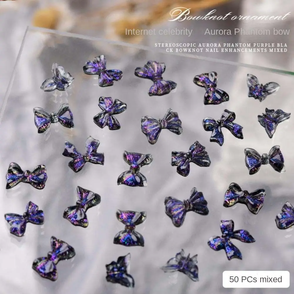 

Nail Charms Bowknot Nail Art Jewelry Manicure Accessories Bow Nail Decorations Bow Nail Drills Butterfly Nail Rhinestones