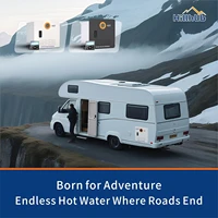 Chauffe-eau sans réservoir pour camping-car, chauffe-eau instantané de 3,9 GPM pour camping-car et motorhome, 65 000 BTU au propane à débit stable 2